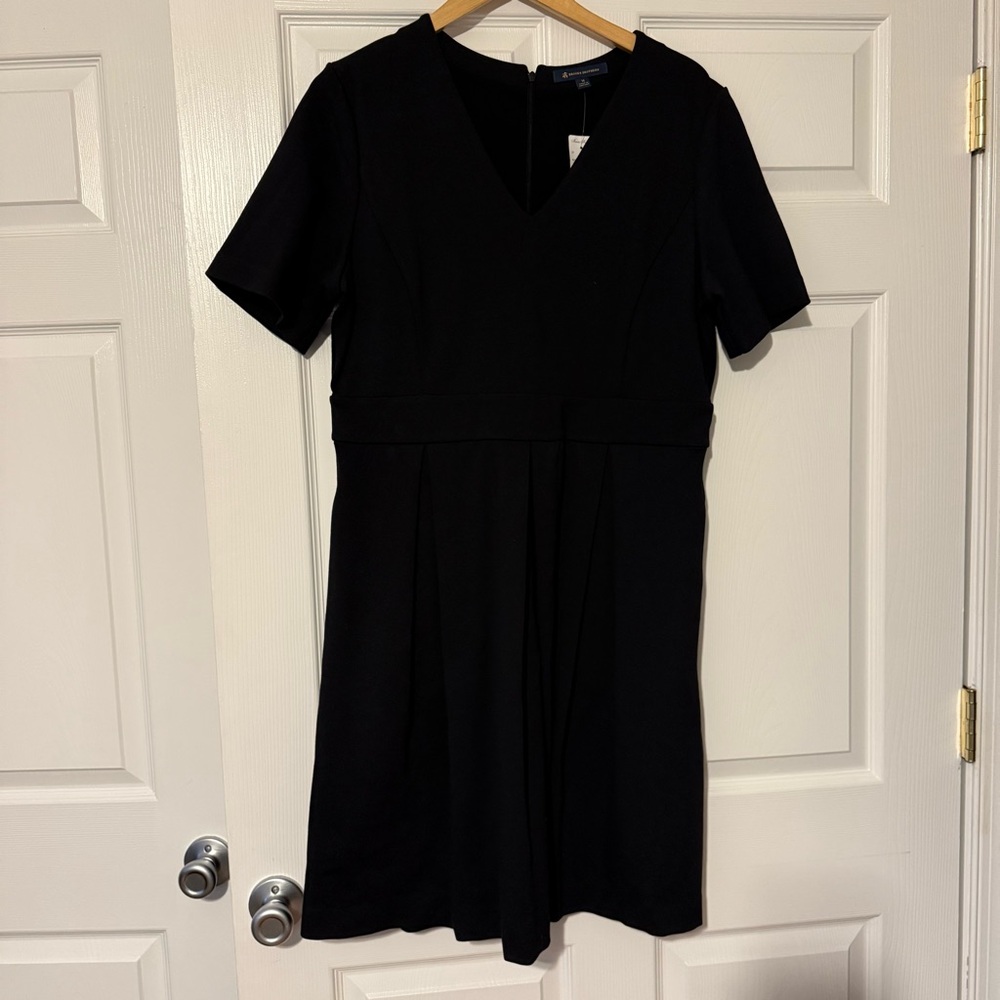 Brooks Brothers Classic Black Dress, Size 14, brand new